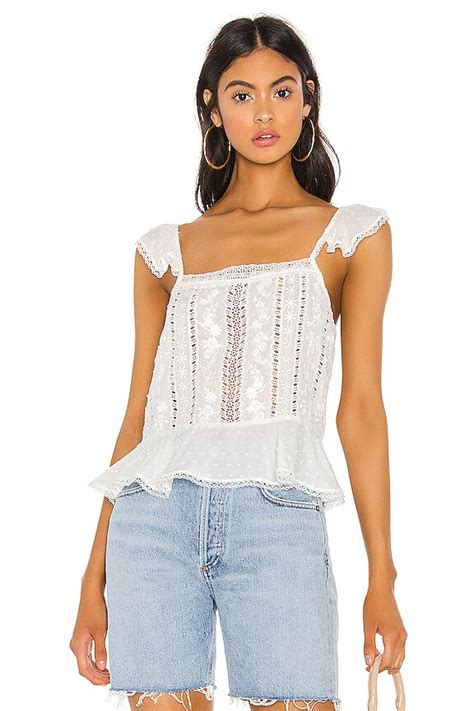 Blue Life Ida Top in White | REVOLVE