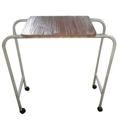 Hospital Overbed Bedside Table - Non Adjustable Mild Steel Patients ...