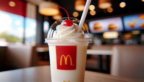 McDonald's Vanilla Shake Price & Calories At McDonald's Menu