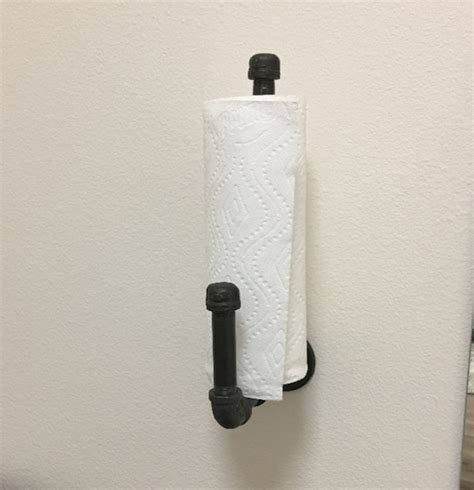 Farmhouse white on sale paper towel holder