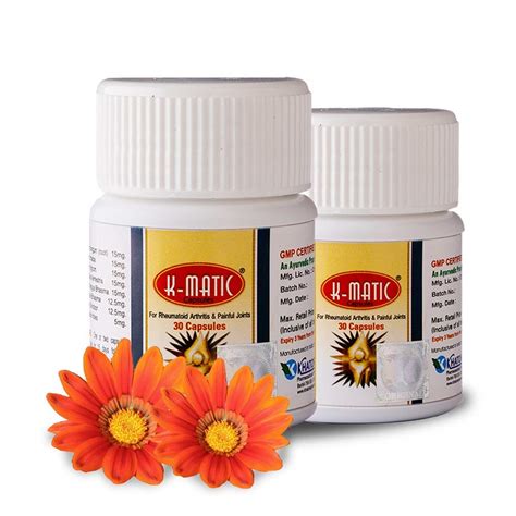 KAMALAHAR K-MATIC Capsules For For Joint Pain and Arthritis | Ayurvedic ...