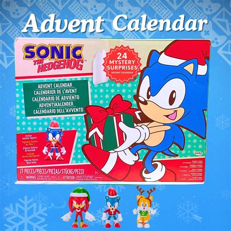 Sonic Advent Calendar, Countdown to Christmas Blind Box, Advent ...