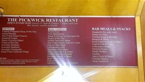 THE PICKWICK RESTAURANT, Melbourne - Central Business District ...