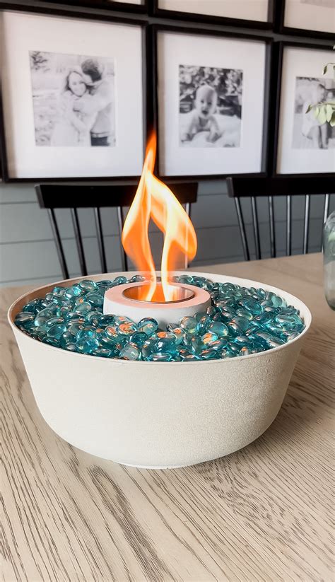 Diy Table Fire Pit Easy DIY Tabletop Fire Pit A Loverly Life
