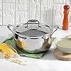 Buy Vinod Platinum Triply Stainless Steel Saucepot with Lid – 3 Litre ...