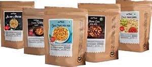 Evolve snacks Spicy Indian Snacks Combo | Chatpata Rajma chips| Oats ...