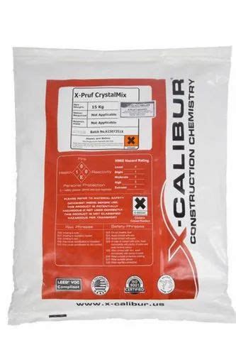 CRYSTALLINE WATERPROOFING - X Pruf Crystal Mix Trader - Wholesaler ...