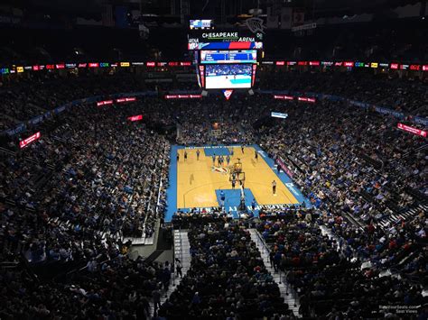 Chesapeake Energy Arena Seating Chart Rows | Cabinets Matttroy