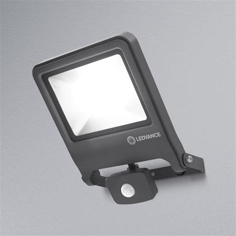 LEDVANCE LED Außenstrahler Endura Flood Sensor 50W/3000K IP44 4000lm ...