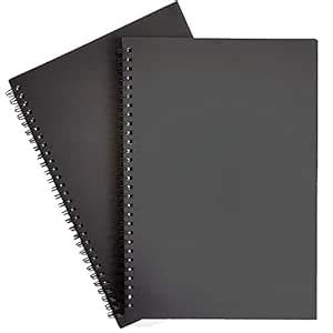 Spiral Notebooks, Ruled Notebooks, Thick Paper, 60 Sheets, 10" X7”, 2 ...