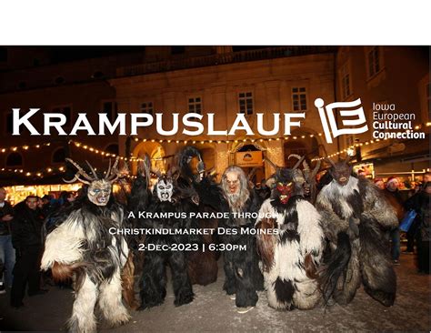 Krampuslauf (Running of the Krampuses), Principal Park, Des Moines, 2 ...