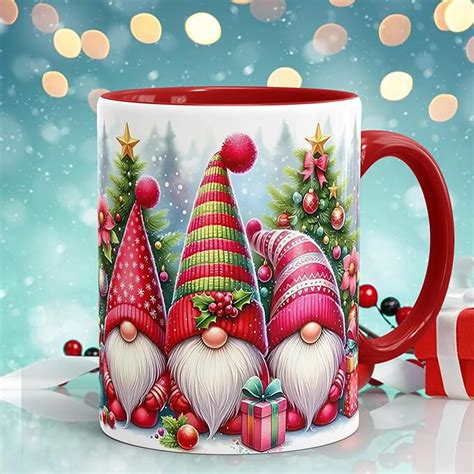 Buy WellWishr Christmas Coffee Mug 330ml - Merry Christmas & Happy New ...