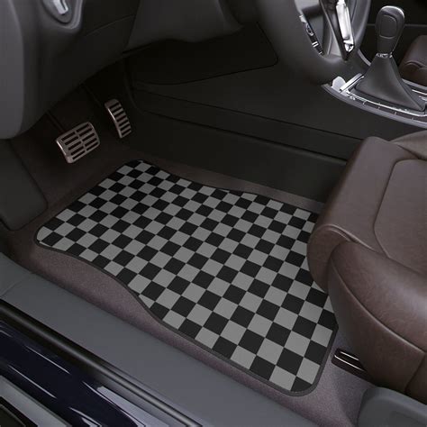Checkered Floor Mats