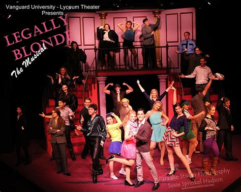 Legally Blonde: The Musical cast | Legally blonde musical, Legally ...