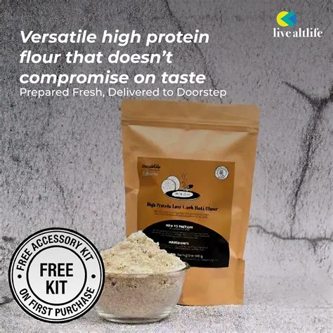 Low- Carb (LCHF) Roti Flour – LiveAltlife Store
