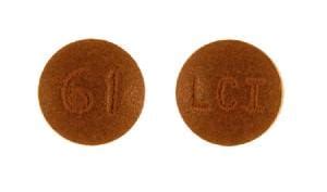 Pill Finder: LCI 61 Brown Round - Medicine.com