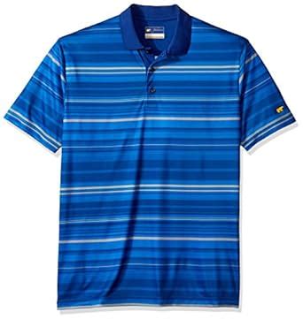 Buy Jack Nicklaus Men's Short Sleeve Staydri Ombre Stripe Print Polo ...