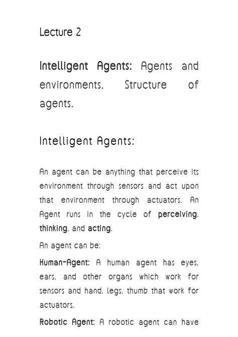 Image result for Structure of Intellient Agent