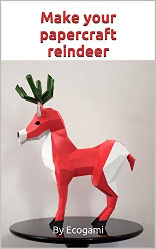 Make your papercraft reindeer: 3D puzzle | Paper sculpture | Papercraft ...