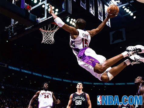 Download Vince Carter Slum Dunk Wallpaper | Wallpapers.com