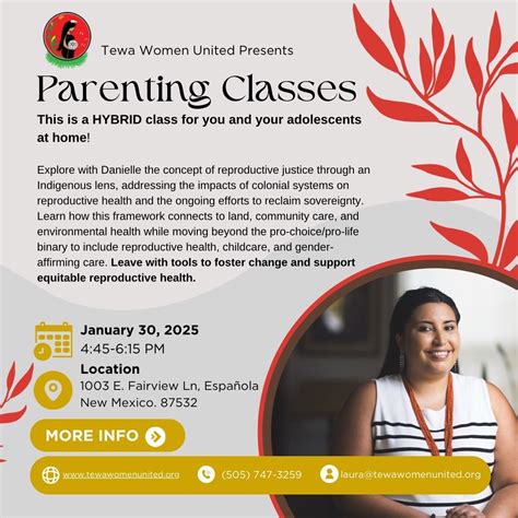 January Parenting Class, 1003 E. Fairview Ln (Mailing: PO BOX 397 ...