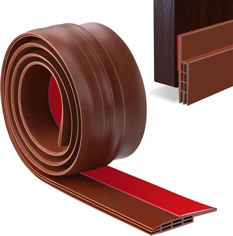 Stick&Seal Silicone Under Door Sweep Weather Stripping Bottom Seal ...