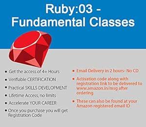 Ruby:03 - Fundamental Classes : Amazon.in: Software