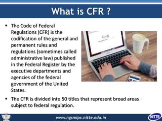 Image result for Code of Federal Rules
