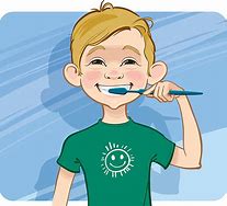 Image result for Kids Brushing Teeth Cartoon