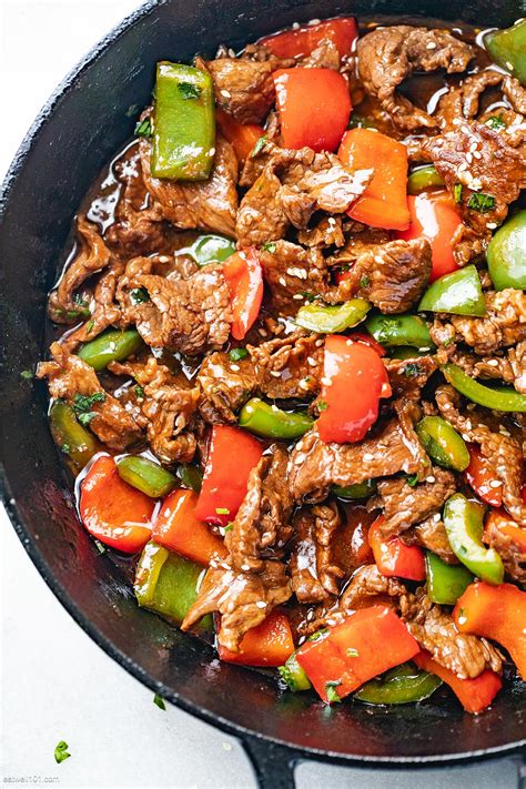 Pepper Steak Stir-Fry Recipe – How to Make Steak Stir Fry — Eatwell101