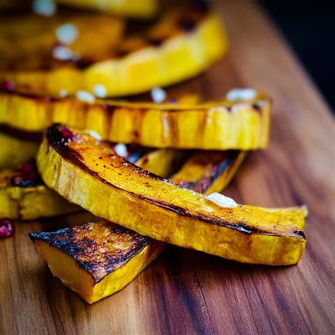 Maple roasted delicata squash amazing recipe with caramelized