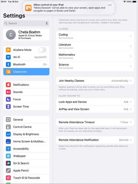 Create classes synced with Apple School Manager in Classroom - Apple ...