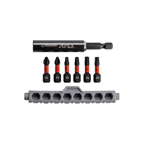 Crescent Impact Driver Bit (7-Piece) CABDG1R-7 at Lowes.com