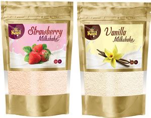 Mr.Kool Strawberry & Vanilla Flavors Milkshake Powder | Instant Milk ...