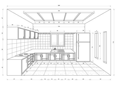 Image result for 3D Kitchen Layout Blueprint