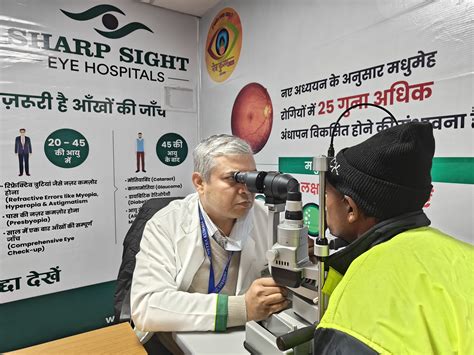 Sharp Sight Eye Hospitals joins hand in Mahakumbh 2025 with Netra Kumbh ...