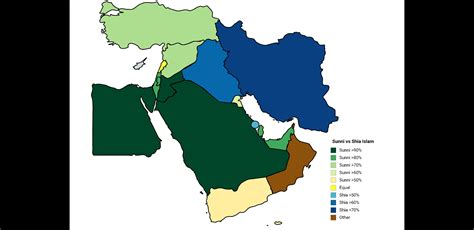 Islam Sunni Shia Middle East Map Greg Tersakian: Iraq's unique Islamic Shi'a shrines explained