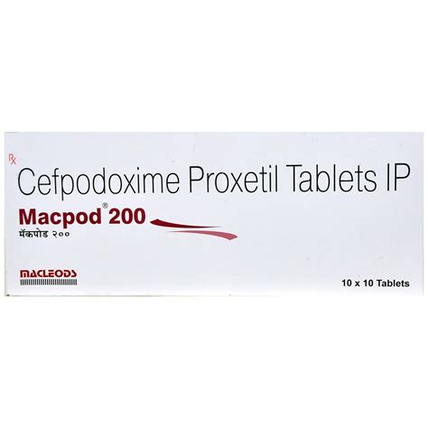 Macpod 200 Tablet | Uses, Side Effects, Price | Apollo Pharmacy
