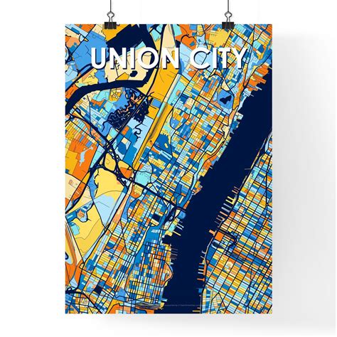 Union City New Jersey Map