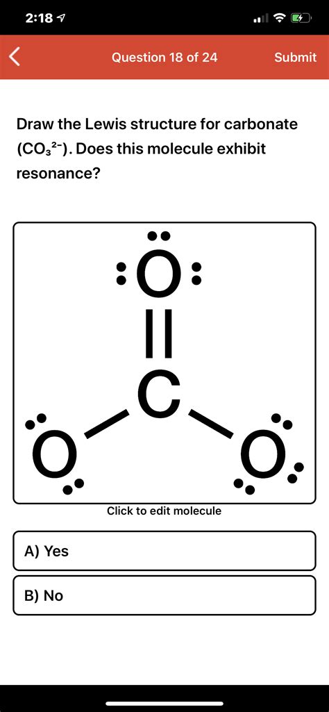 Carbonate Lewis Structure