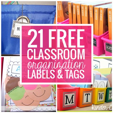 21 Free Classroom Organization Labels and Tags - Teach Junkie