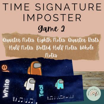 Time Signature Imposter Among Us Game 2 Music Activity | TPT