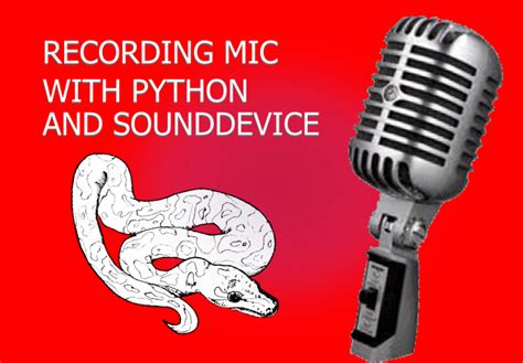Using Sound Device Guide Python 的图像结果