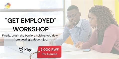 Get Employed Workshop (Physical in Kigali), Kimironko, Kigali, 9 ...