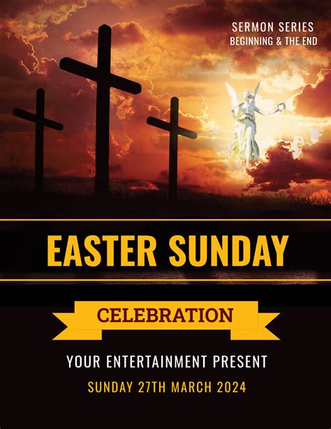 Free Easter Flyer Templates, Editable and Printable