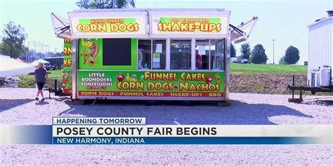 Posey Co. fair to kick off Monday