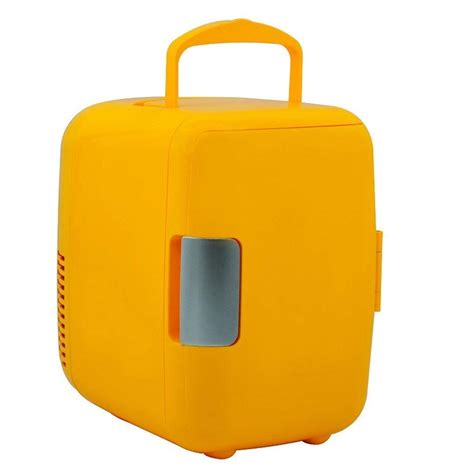 Buy Mini Fridge Electric Cooler And Warmer, 4 Liter / 6 Can Mini Small ...