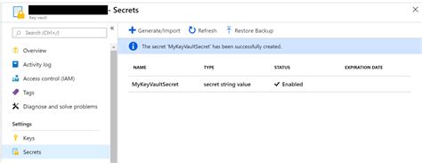 Image result for Net Core 3.1 Console App Key Vault