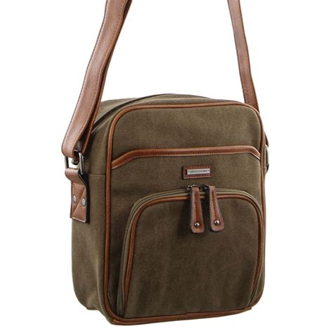 Pierre Cardin Unisex Cross-Body Canvas Bag - PC2889