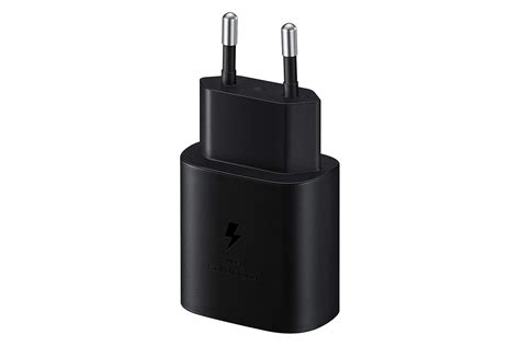 Samsung Original 25W Type-C Travel Adaptor Without Cable, Black | Unboxify